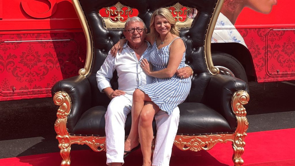 Debbie and Charles Penzone sitting together.